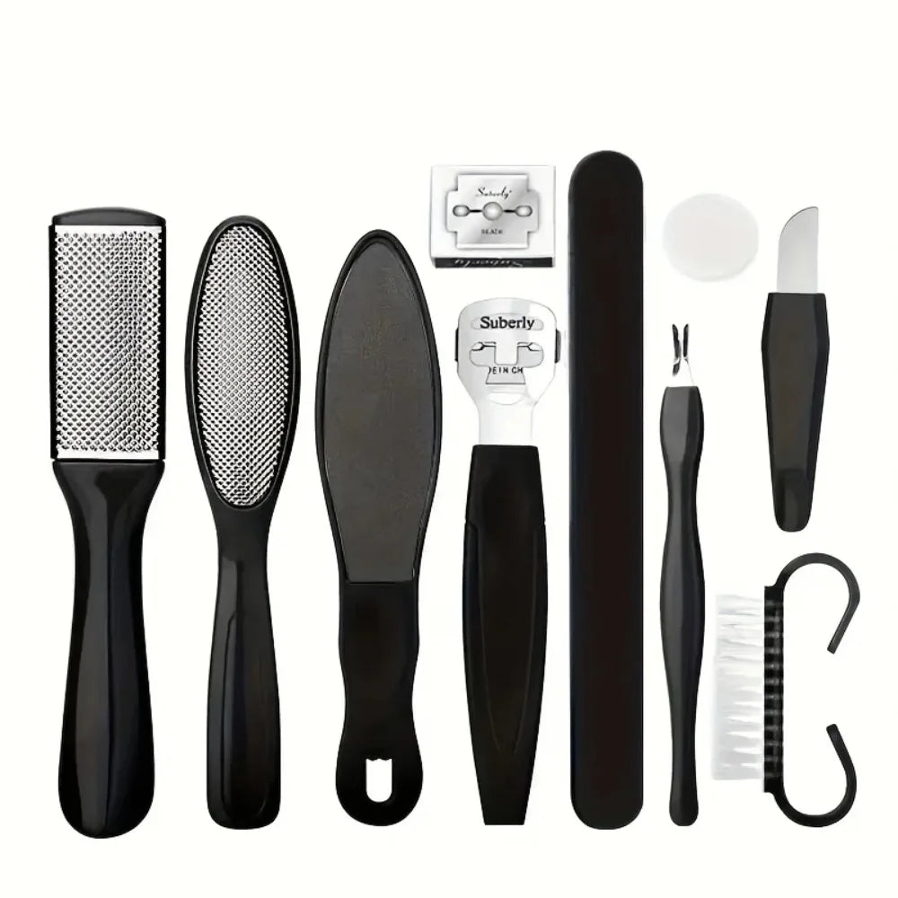 Premium Stainless Steel Professional Pedicure Tool Set