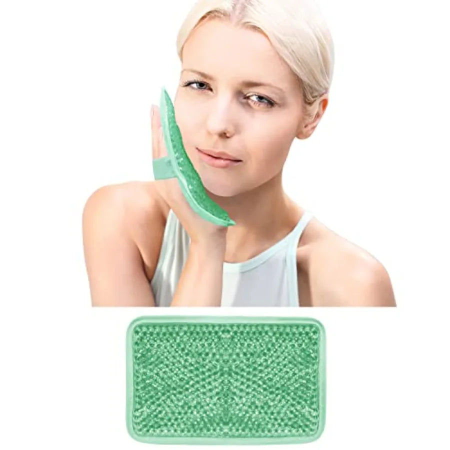 Reusable Gel Bead Ice Pack With Ergonomic Strap For Recovery