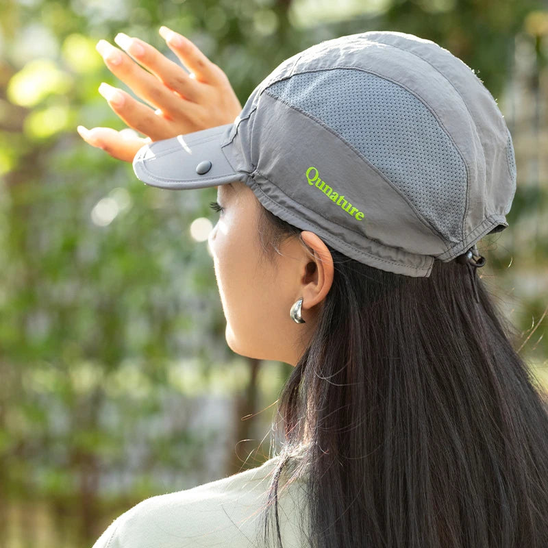 Qunature Lightweight Outdoor Visor Hat For Hiking And Travel