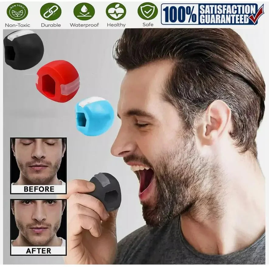 Professional Jawline Chew Balls For Facial Muscle Exercise Training