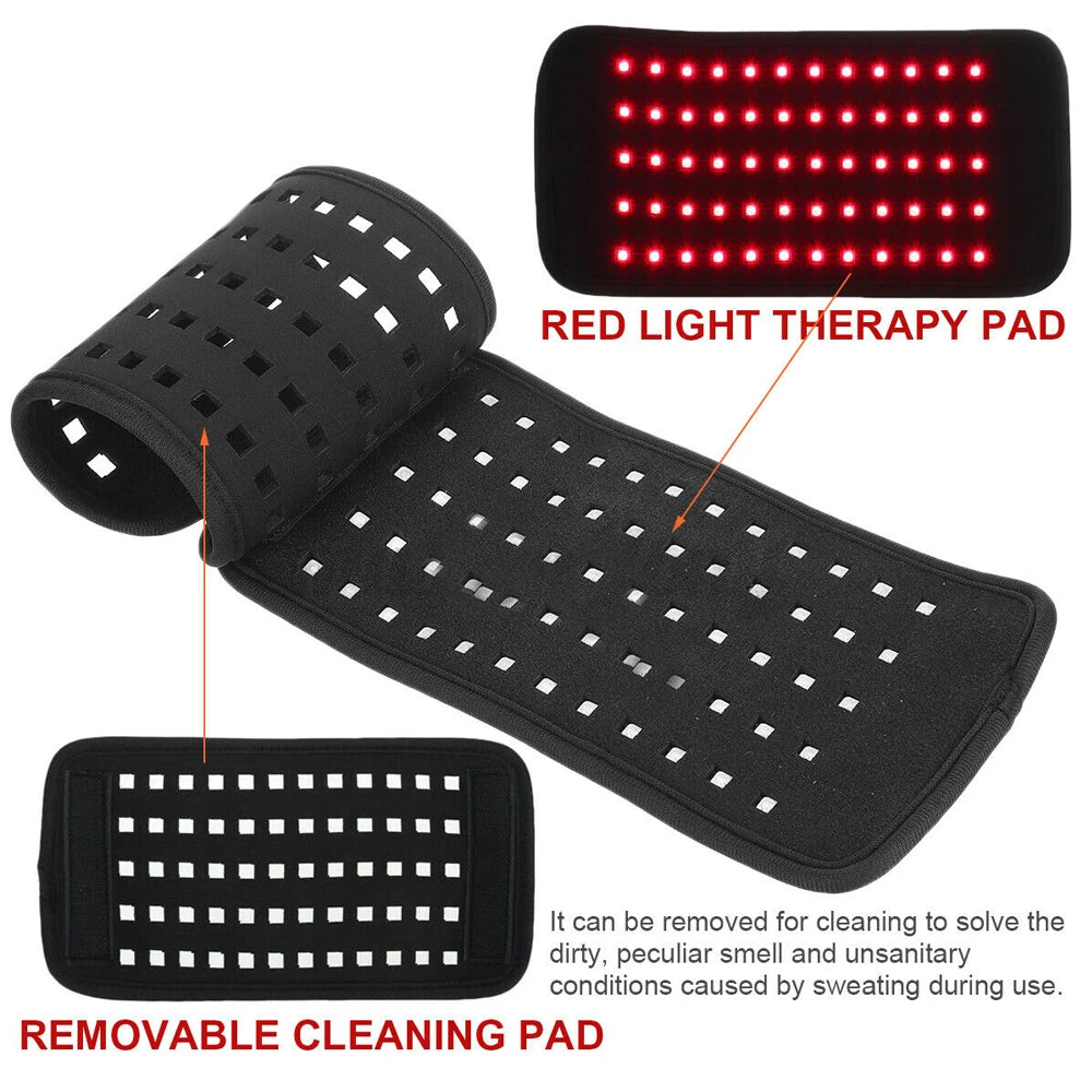 Portable Infrared LED Heating Pad For Back Pain Relief