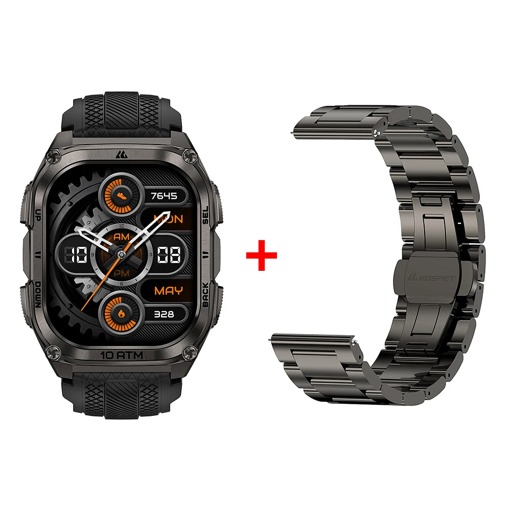 Kospet Tank M4 Smart Watch With GPS And Health Tracking