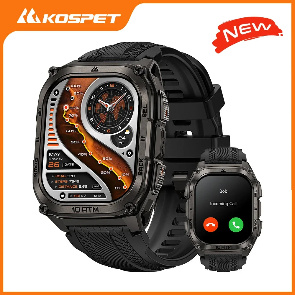 Kospet Tank M4 Smart Watch With GPS And Health Tracking