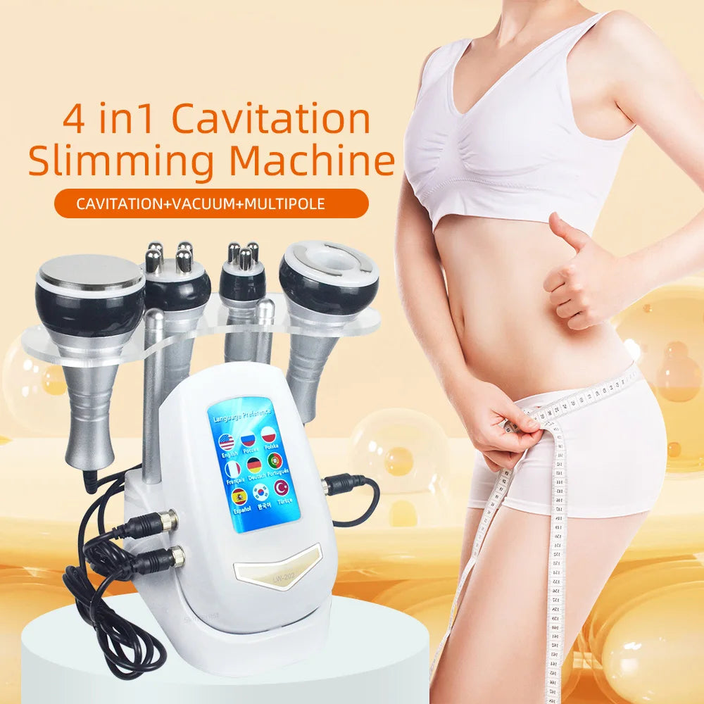 Missheart 4 In 1 Cavitation Ultrasonic Slimming And Wrinkle Remover