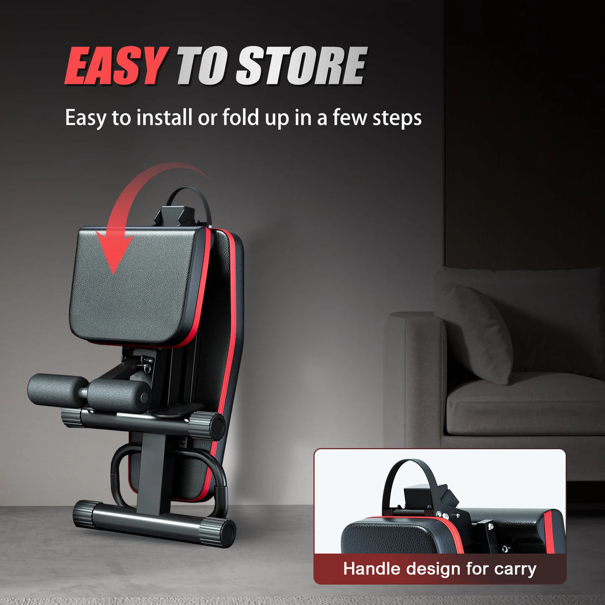 Foldable 14-In-1 Weight Bench 1000 Lbs Sit-up Assist Home Gym
