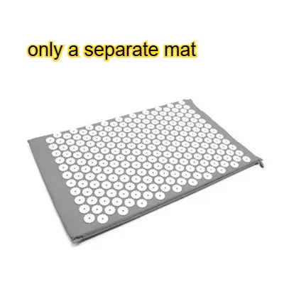 Acupressure Mat Pillow Set For Neck Back Foot Pain Relief