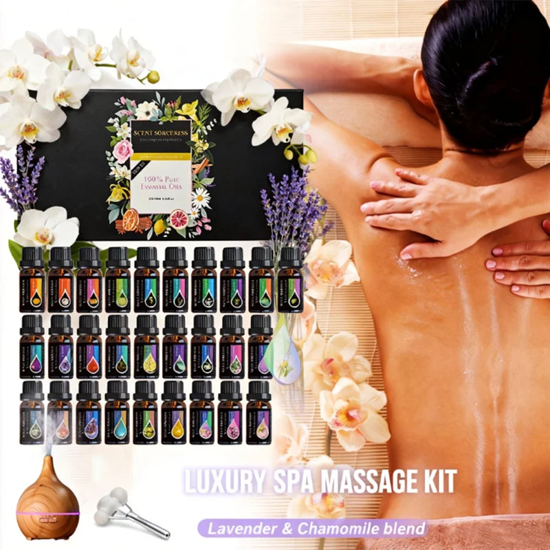 Scent Sorceress Lavender Eucalyptus Sweet Orange And Lemon Essential Oils