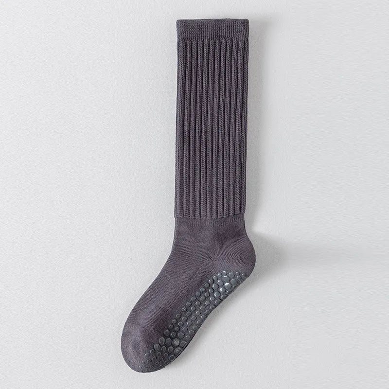 Women Yoga And Pilates Socks With Cotton Silicone Grip