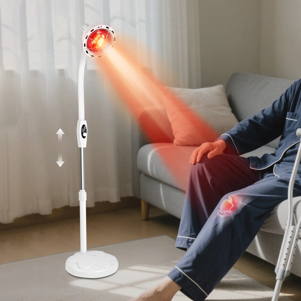275W Infrared Heat Lamp For Body Pain Relief Therapy