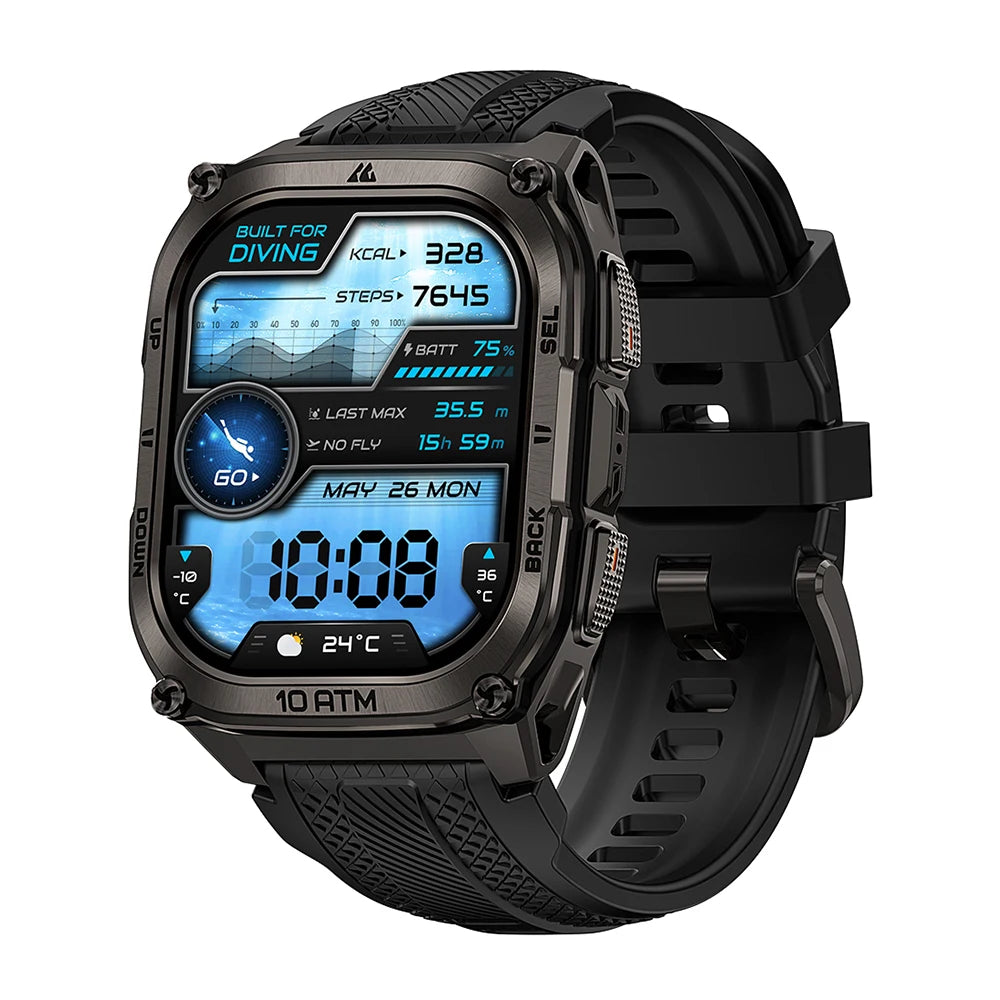 Kospet Tank M4 Smart Watch With GPS And Health Tracking