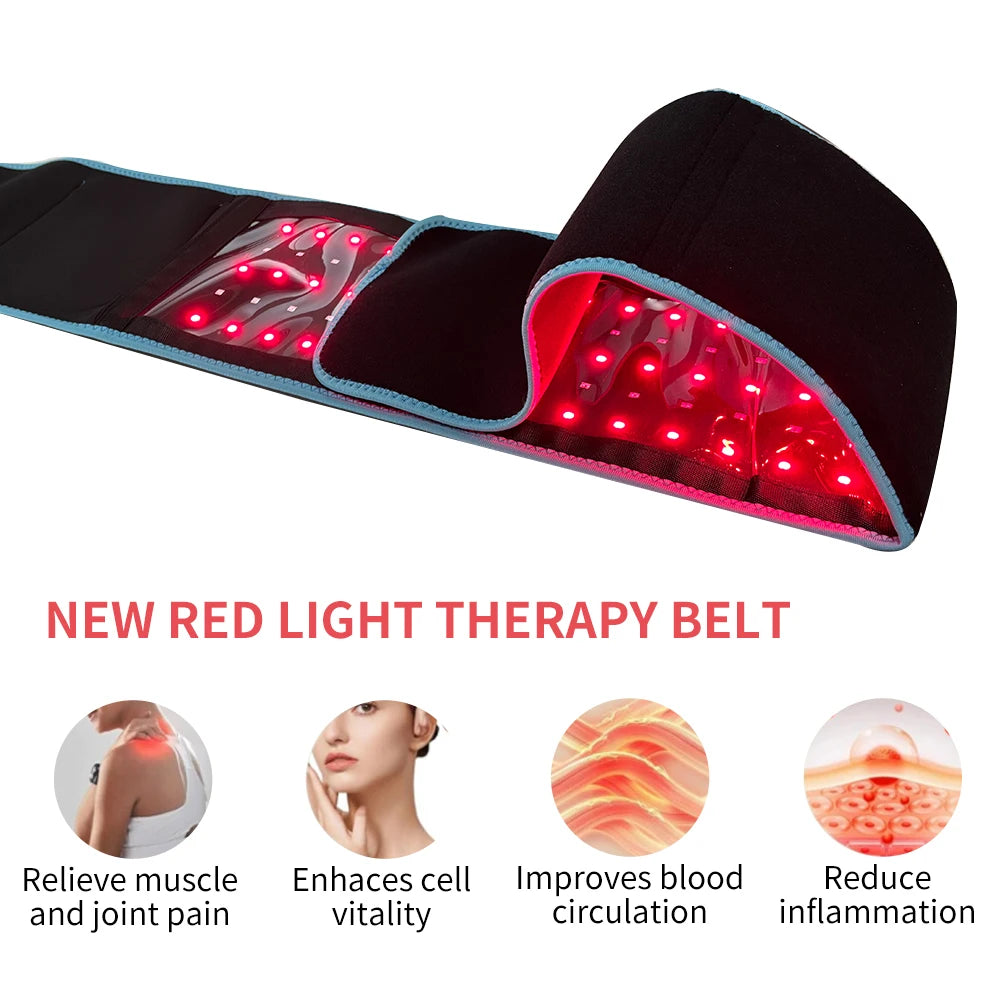 660Nm 850Nm Near Infrared Red Light Belt For Relaxation