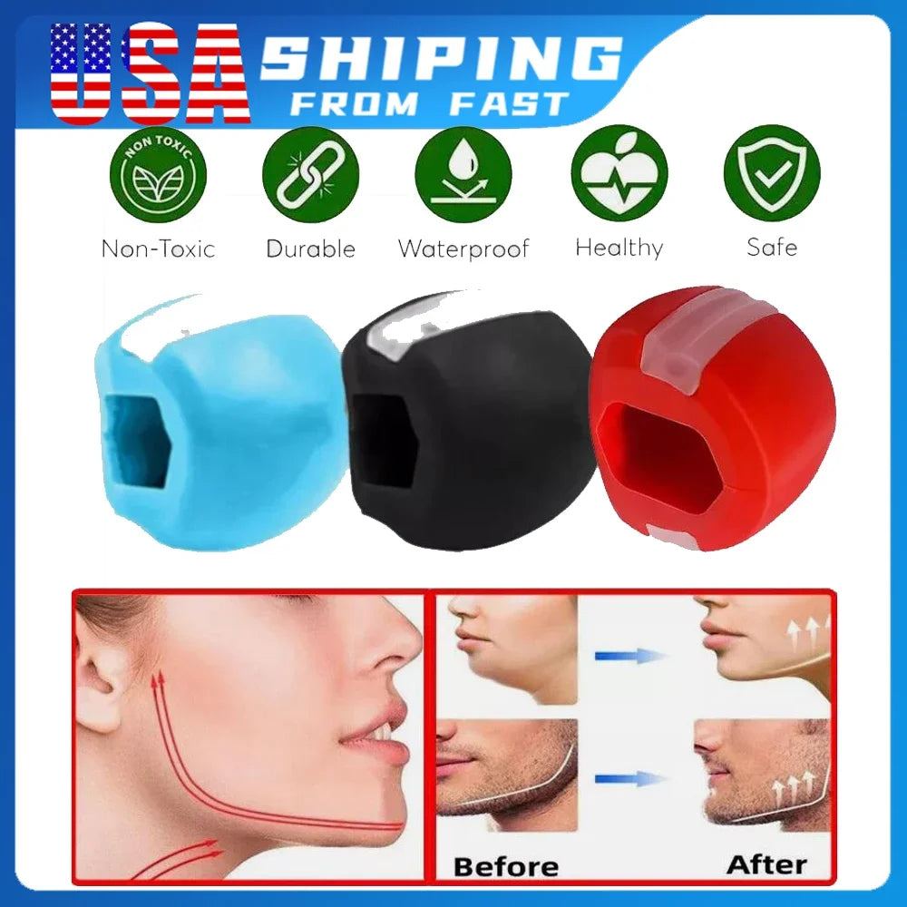 Professional Jawline Chew Balls For Facial Muscle Exercise Training