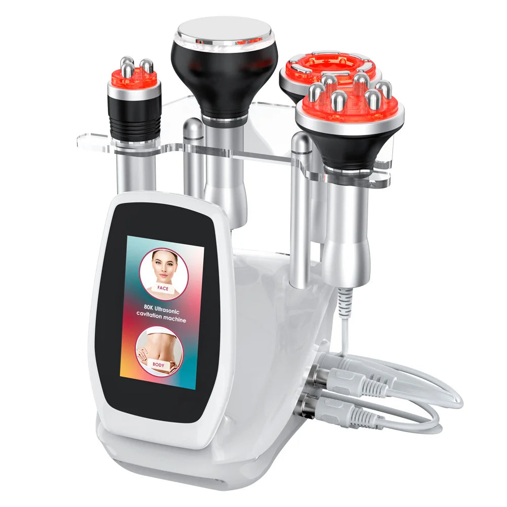 80K Cavitation Ultrasonic Beauty Device For Body Slimming Facial Care