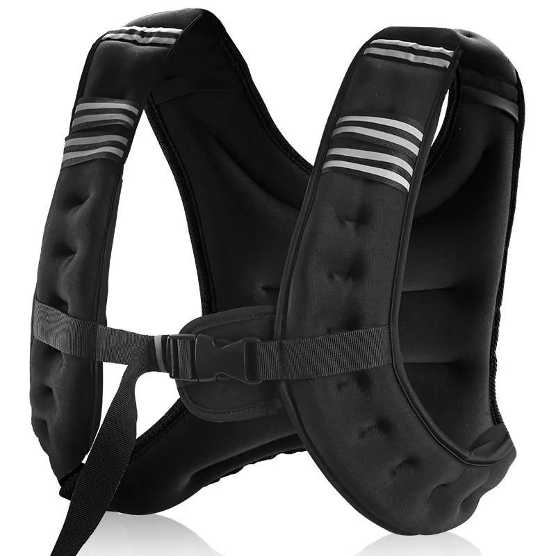 Reflective Weight Vest For Running Fitness Workout And Training